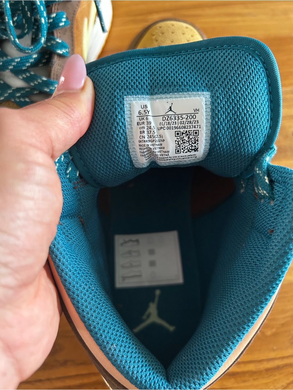 Kids Shoe Interior
